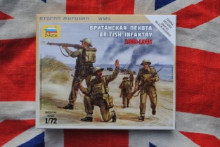 Zvezda 6166  British Infantry 1939-1945